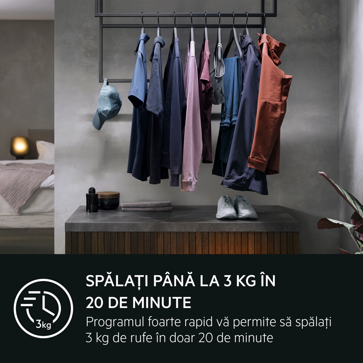 AEG - 9 kg washing machine - LFR61944BE