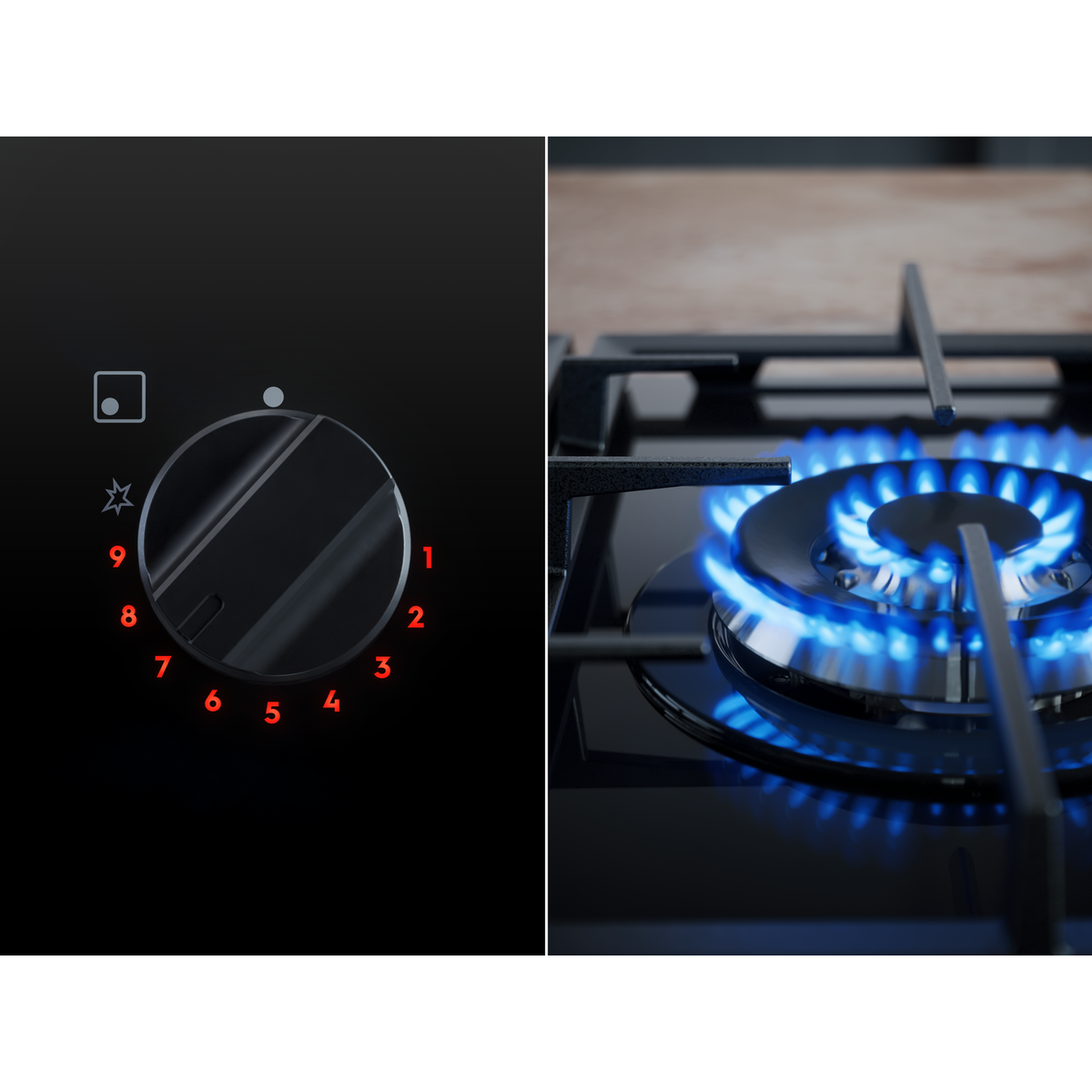 AEG - Plita pe gaz - HGB64420SM