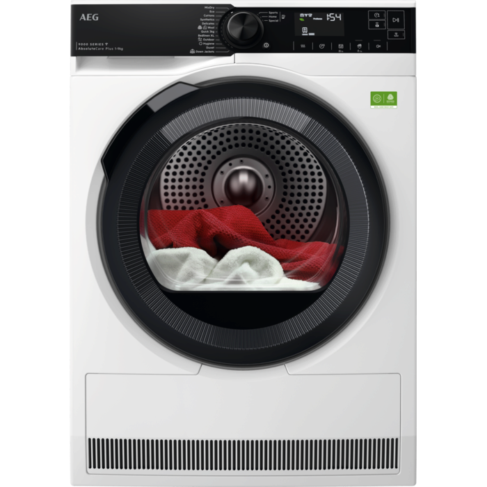 Uscător de rufe pompă de căldură 3DScan Seria9000