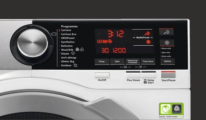 program geaca cu puf masina de spalat rufe