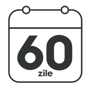 60 de zile și primești banii înapoi