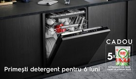 Primești detergent pentru 6 luni